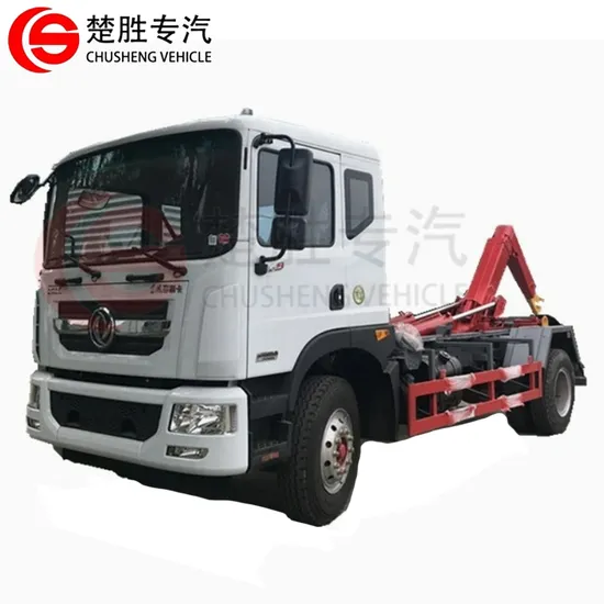 Factory Hook Lift Garbage Truck Roll